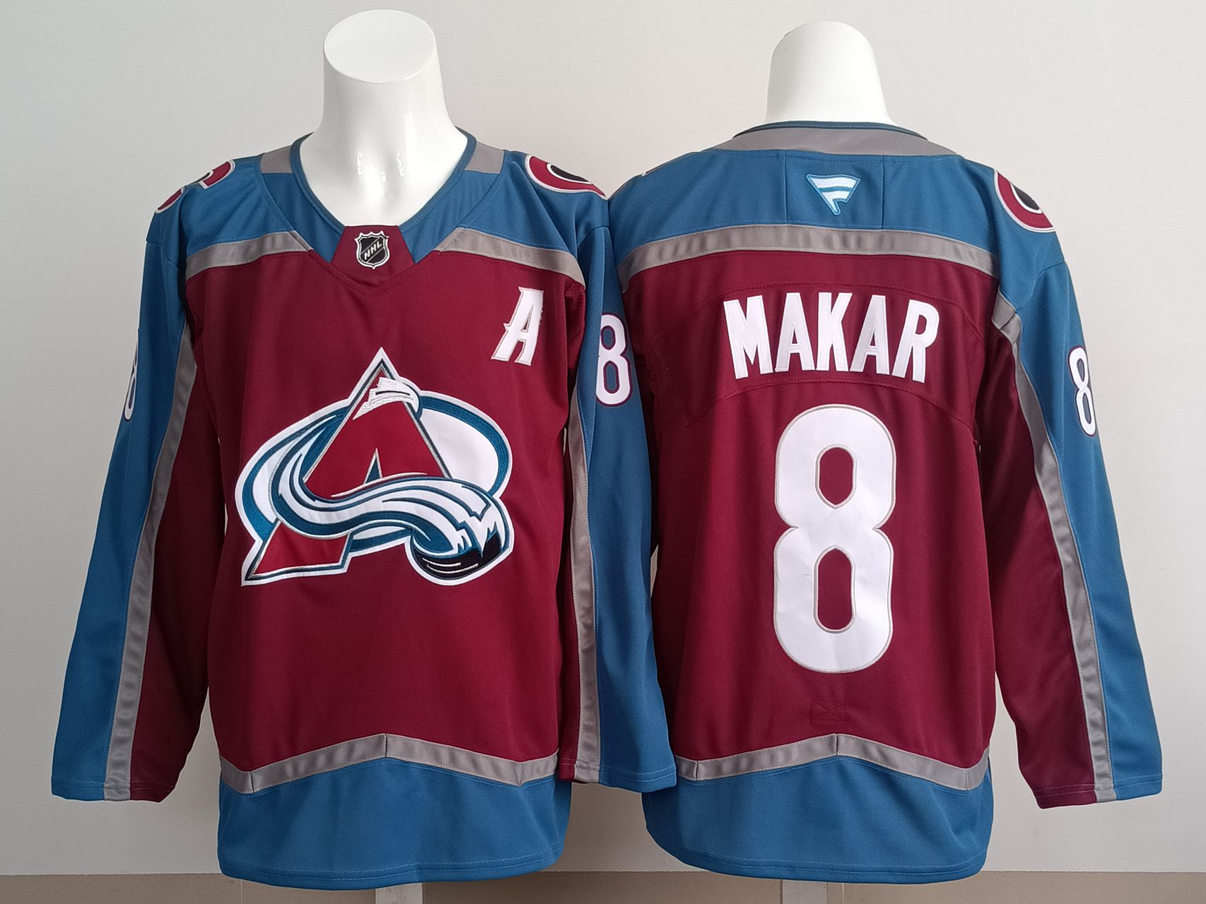 Men 2025 Colorado Avalanche #8 Makar Red NHL Jersey style 01